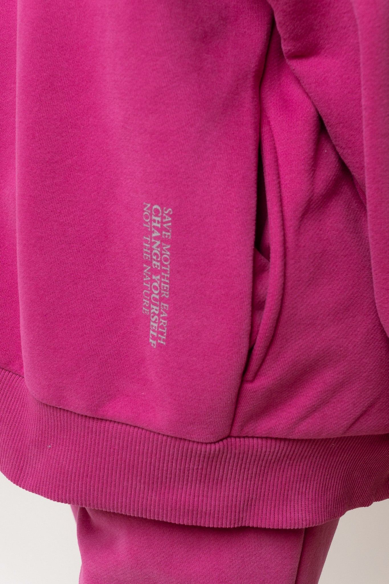 PINK ZIP-UP HOODIE - NIKO